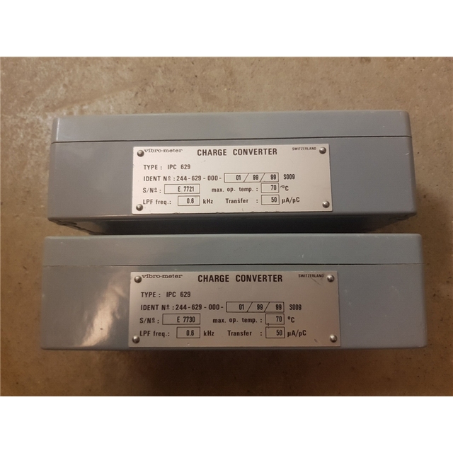 Charge Amplifier IPC 629 Accelerometer Sensor Industrial Control PLC Programming RS485