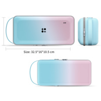 Étui de voyage personnalisé OEM pour Nintendo Switch 2 et adaptateur secteur, sac de rangement rigide en EVA antichoc avec emplacements pour cartes de jeu