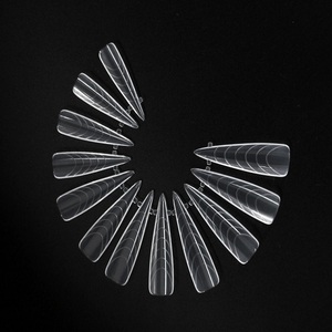 Plastic <b>Nail</b> Dual Forms Quick Building <b>Nail</b> Tip <b>Extension</b> Mold for Gel Manicure - Product Image 3