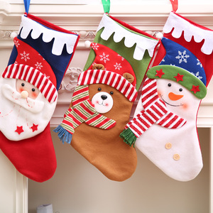 Calcetines Navideños, Bolsas de Regalo Navideñas, Calcetines Creativos para Regalos Festivos - Product Image 2