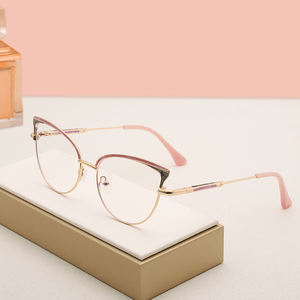 Nouvelles Lunettes Optiques Anti-Lumière Bleue 2026 à Monture Métallique Tendance pour Femmes – Montures de Lunettes Anti-Reflet - Product Image 3