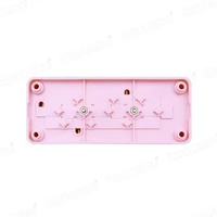 Prise murale sans fil US 3 broches AC220V 4A blanche rose verte, directement de l'usine pour la Thaïlande et l'Amérique du Sud