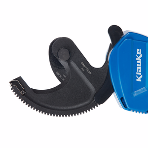 Coupe-câbles à cliquet rechargeable ESST55AP pour couper les câbles blindés cuivre-aluminium - Product Image 4