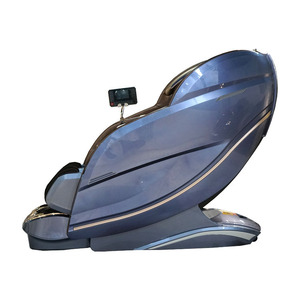 <b>Smart</b> Luxury Full Body Massage Chair L-Shaped Guide Rail 61 Airbags <b>Plug</b>-In Electric Zero Gravity Space Capsule - Product Image 5