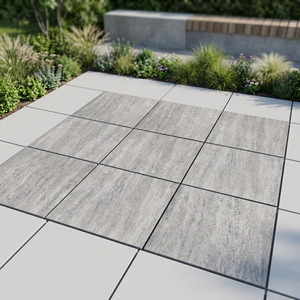 Dalles de pavage extérieures en porcelaine 600x600mm, épaisseur 20mm, qualité industrielle, usage intensif, antidérapantes, pour allées - Product Image 2