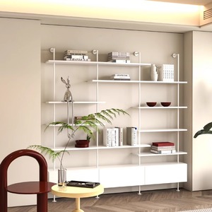 <span class=keywords><strong>Ripiano</strong></span> in ferro regolabile da parete in stile moderno minimalista italiano con 6 ripiani <span class=keywords><strong>mobili</strong></span> da soggiorno - Product Image 4