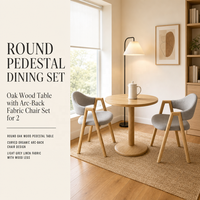 Ensemble table et chaises de réception et de réunion minimalistes, modernes et décontractés pour petits espaces ; petite table ronde pour balcon de café