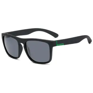Lunettes de soleil carrées surdimensionnées de haute qualité hommes lunettes de sport polarisées bouclier de cycle UV400 lunettes de soleil de Sport de mode