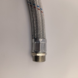 32mm diamètre F1 * M1 fil d'aluminium tressé tuyau <span class=keywords><strong>flexible</strong></span> tuyaux de plomberie pour pompe à eau - Product Image 3