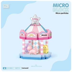 Pour LOZ Micro particule grande roue modèle jouet 140 pièces assemblage blocs de construction cadeau éducatif décoration Puzzle jouet - Product Image 3