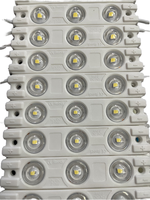 Modules LED d'extérieur haute puissance 12V 3 LED 10W Blanc Chaud 2835 SMD5730 pour caisson lumineux, Ra80, Dimmable, 50000 heures