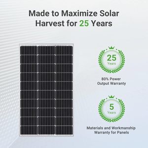 Panneaux solaires monocristallins PERC demi-cellules tout noirs à haute efficacité 100W-700W pour maison – Vente en gros à prix avantageux - Product Image 6