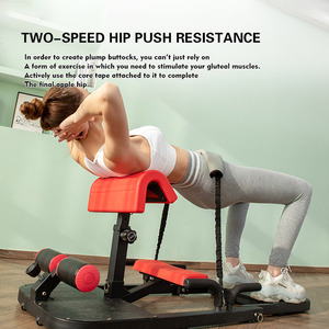 Máquina de sentadillas plegables 3 en 1 para hombre y mujer, equipo de gimnasio en casa, máquina de pegamento de empuje de cadera, Comercial - Product Image 2