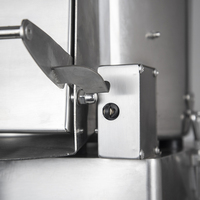 Machine à éplucher les pommes de terre automatique en acier inoxydable pour la restauration et la cuisine, facile à nettoyer