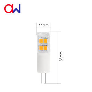 Ampoule G4LED 1,5W SMD2835LED en céramique pour usage intérieur 12V AC/DC - Product Image 4