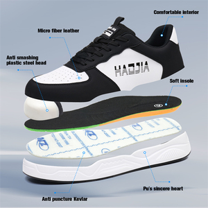 <span class=keywords><strong>Scarpe</strong></span> da Lavoro Leggere con Punta Composita per Elettricisti, Sneakers Protettive da <span class=keywords><strong>Uomo</strong></span> a Taglio Basso, <span class=keywords><strong>Scarpe</strong></span> di Sicurezza Isolanti, <span class=keywords><strong>Scarpe</strong></span> da Skateboard - Product Image 6