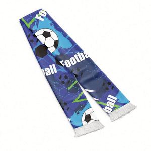 Écharpe de supporter promotionnelle, cadeaux de football, écharpe de supporter, service de conception personnalisée, commande en gros directe d'usine, accessoires pour supporters, articles rapides - Product Image 2