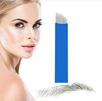 Newcome — maquillage Permanent coréen, emballage Blister, stérile, nano agujas, aiguilles à Microblading, lames