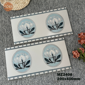 Carreaux de bordure décoratifs pour murs intérieurs 200x400mm, en céramique émaillée, style métro, pour cuisine - Vente chaude - Product Image 5