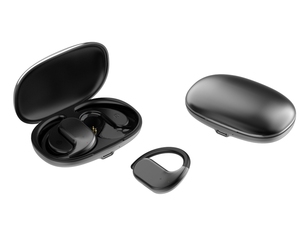 Auriculares Inalámbricos de Diseño Abierto con Estuche de Carga de Aleación de Zinc, Batería de Larga Duración, Textura Metálica Premium, Escucha Libre y Cómoda - Product Image 2