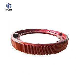 แหวนเกียร์ขนาดใหญ่สำหรับเตาเผาแบบหมุนงานตามสั่งที่มีความแม่นยำสูง - Product Image 1