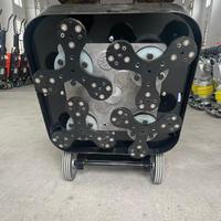Machine à meuler les sols en béton 11KW/15KW 380V avec moteur Honda, polisseuse planétaire manuelle robuste pour l'élimination des revêtements époxy