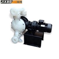 DBY-25F 380v Fabricant: Pompe électrique à membrane PVDF pour pompe chimique pour eaux usées