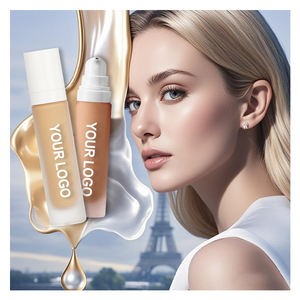 ماكياج أساس مقاوم للماء غير لامع تغطية كاملة كونسيلر الأساس جميع الآثار تبييض الطبيعية توهج واحد كل علامة الشعار - Product Image 4