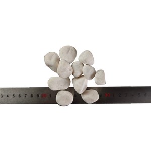 하마리 스노우 화이트 미니 자갈 2-4mm 3-5mm 50-80mm 자갈 조약돌 꽃밭 가장자리 장식용 자갈 에폭시 - Product Image 3