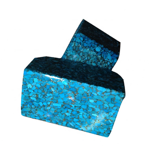 América Mohave-Bloque <span class=keywords><strong>de</strong></span> <span class=keywords><strong>turquesa</strong></span> natural, piedra preciosa azul oscuro <span class=keywords><strong>turquesa</strong></span>, venta al por mayor - Product Image 6