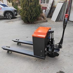 Roues à pied résistantes à l'usure et à levage complet, transpalette <span class=keywords><strong>tout</strong></span>-terrain, commande électrique, excellent véhicule, remorque hydraulique - Product Image 2