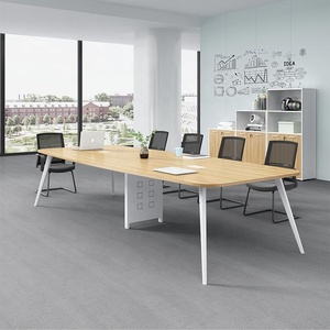 Guangzhou <span class=keywords><strong>BERSON</strong></span> muebles suministro directo Marco de mesa de conferencia mesa de metal pata de escritorio - Product Image 6