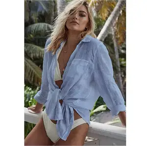 GIMILY OEM&ODM custom hot selling fashion white beach cover up with very popular