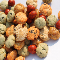 Sans OGM Croustillant populaire mélange du Japon Craquelins cacahuètes enrobées