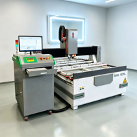 Machine laser CNC grand format pour gravure, découpe, marquage et élimination de peinture sur verre, miroir et cristal LED