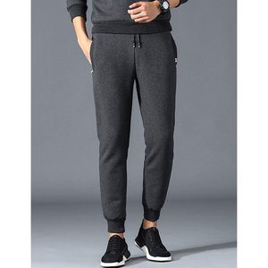 Men's Fleece <b>Sherpa</b> <b>Lined</b> Sweat Pants Winter Elastic Waist <b>Joggers</b> Active Running Pants Moisture Wicking - Product Image 3