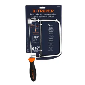 กล่องที่ 6 โครงจิ๊กซอว์พร้อมใบมีดขนาด 6-1/2 นิ้ว จำนวน 5 ใบ, TRUPER - Product Image 4