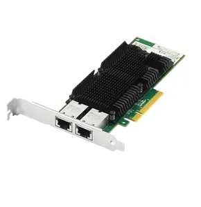 Orijinal sunucu kartı LRES1025PT PCIe x8 çift bağlantı bakır 10G Ethernet ağ adaptörü (Intel Chip çip tabanlı)