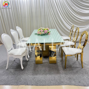 تصميم جديد قوس قزح الاكريليك خلفية خلفية ملونة الزفاف حامل ملون - Product Image 6