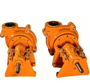Bomba Centrífuga Horizontal para Lodos Serie ZJ/AHR 4/3, Cuerpo de Hierro Fundido Grueso, Revestimiento de Goma, Resistente a la Abrasión, para Residuos de Minería - Product Image 1