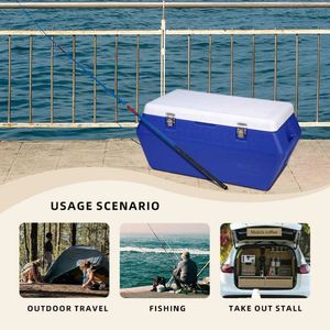 80L Large Capacity Polyurethane PU Foam Waterproof <b>Ice</b> Chest <b>Cooler</b> <b>Box</b> Multifunctional Medical <b>Cooler</b> <b>Box</b> - Product Image 4