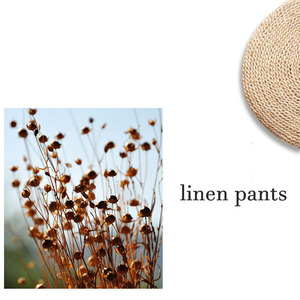 <span class=keywords><strong>Pantaloni</strong></span> estivi Casual a vita alta da uomo all'ingrosso <span class=keywords><strong>pantaloni</strong></span> in <span class=keywords><strong>lino</strong></span> di cotone stile dritto tinta unita - Product Image 6
