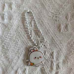 UV Printed <b>Leather</b> PVC <b>Keychain</b> Unique Design Plush Rubber <b>Keychain</b> Accessories - Product Image 6