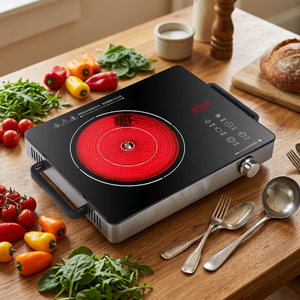 Cocina Eléctrica de Cerámica para el Hogar, 3500W de Alta Potencia, Placa de Cerámica para Cocinar en la Cocina del Hogar - Product Image 5