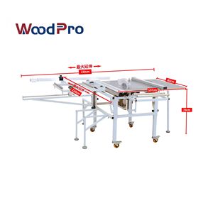 WOODPRO DY70 Scie à table pliante portable Scie à table coulissante Scie à panneau Scie à table pour le travail du bois - Product Image 2