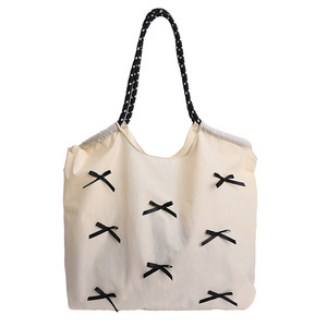 Nouveau Sac à Main Niche Design Printemps 2026 avec Nœud Papillon Style <span class=keywords><strong>Ballet</strong></span>, Doux, Porté Épaule et Bandoulière, Modèle Classique - Product Image 6