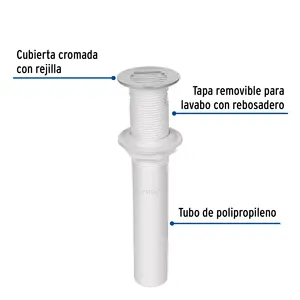 Scatola con 4 Contra unità per lavabo con overflow, polipropilene, 1-1-4 - Product Image 3