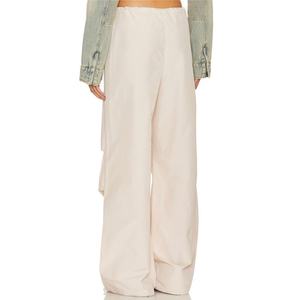 Pantalones de Paracaídas de Nailon para Mujer, Cintura Baja, Ajuste Holgado, con Cordón, Impermeables, de Alta Calidad, Moda Primavera, Nueva Colección - Product Image 5