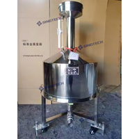 Haute précision Portable 20 Litros 500l Seraphin Type carburant mesure peut 5 50 gallons réservoir d'étalonnage en acier inoxydable