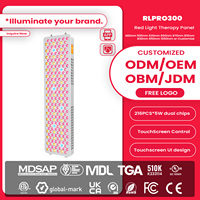 IDEATHERAPY RLPRO300 Appareil de luminothérapie à 9 longueurs d'onde OEM/ODM, Panneau de luminothérapie infrarouge, Panneau de luminothérapie rouge